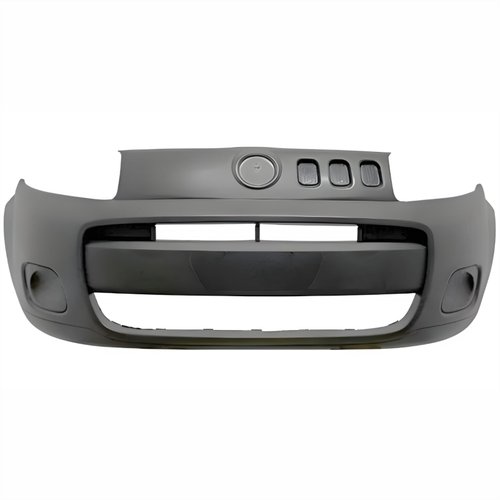 Parachoque Dianteiro Fiat Uno Vivace Way 2011 2012 2013 2014 Sem Furo Cinza