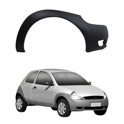 Parachoque Dianteiro Ford Ka 2003 2004 2005 2006 2007 Lado Direito Passageiro
