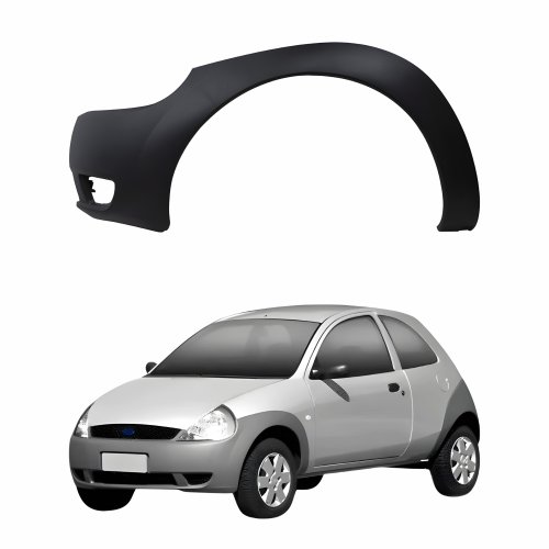 Parachoque Dianteiro Ford Ka 2003 2004 2005 2006 2007 Lado Esquerdo Motorista