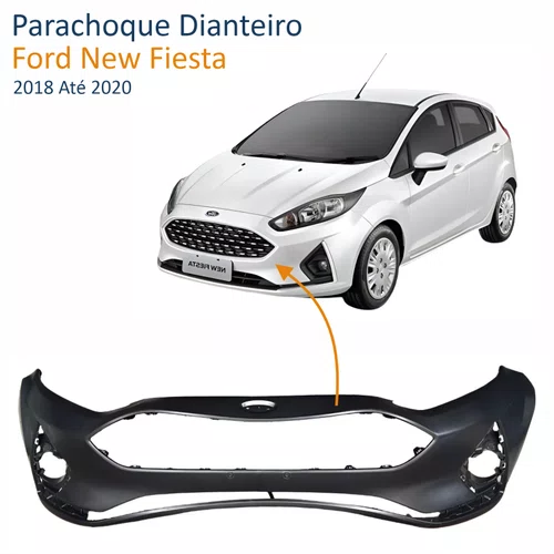 Parachoque Dianteiro Ford New Fiesta 2018 Até 2020