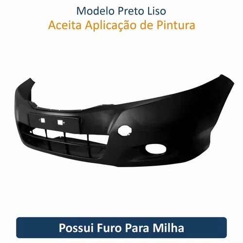Parachoque Dianteiro Honda City 2009 Até 2011 Com Furo