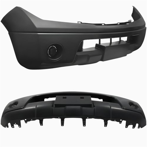 Para-Choque Dianteiro Nissan Frontier 2008 2009 2010 2011 2012 2013 Com Furo Milha