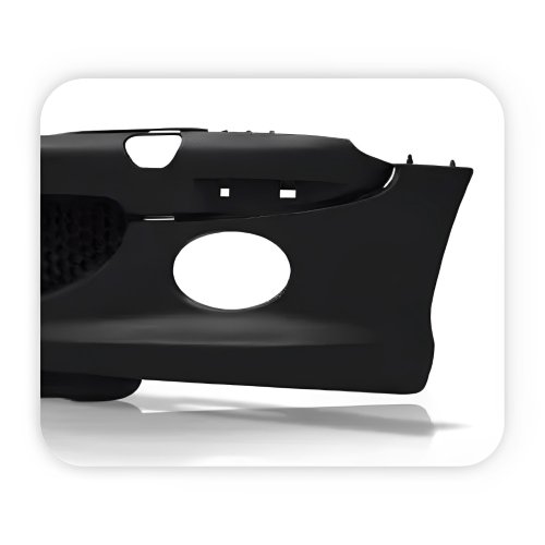 Parachoque Dianteiro Peugeot 206 2004 2005 2006 2007 2008 Com Furo Com Grade Inferior