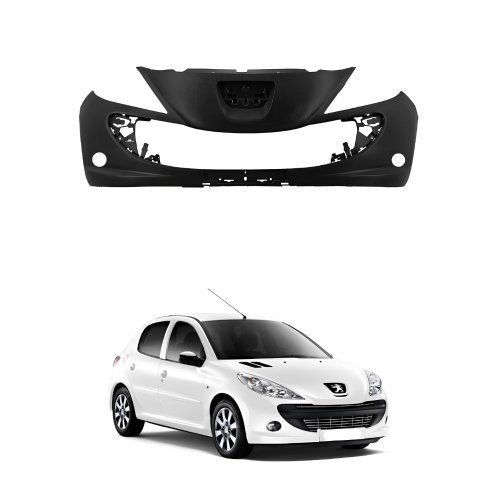 Parachoque Dianteiro Peugeot 207 2006 Até 2014 Com Furo