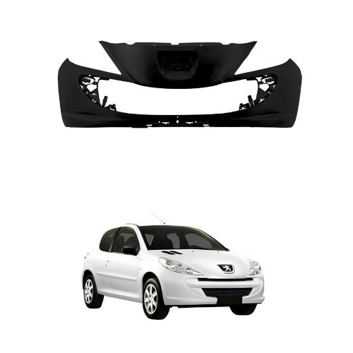 Parachoque Dianteiro Peugeot 207 2008 Até 2013 Sem Furo