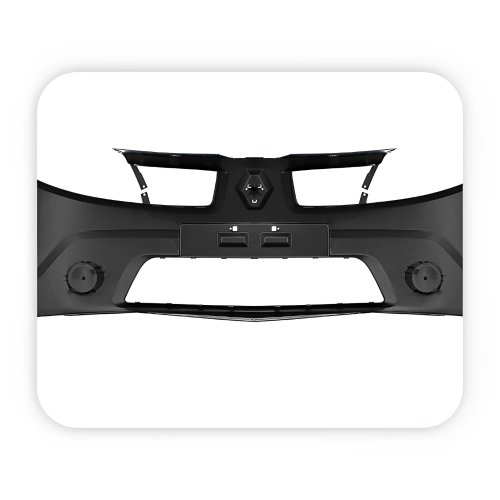 Parachoque Dianteiro Renault Sandero 2008 2009 2010 2011 Sem Furo