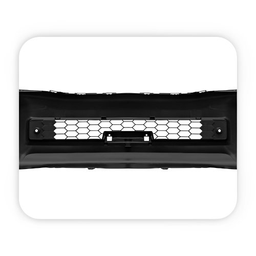 Parachoque Dianteiro Toyota Hilux Srv 2009 2010 2011 Sem Furo Com Grade