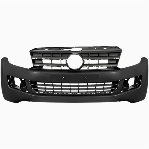 Parachoque Dianteiro Vw Amarok 2010 Até 2016 Com Furo Com Grade Sem Friso