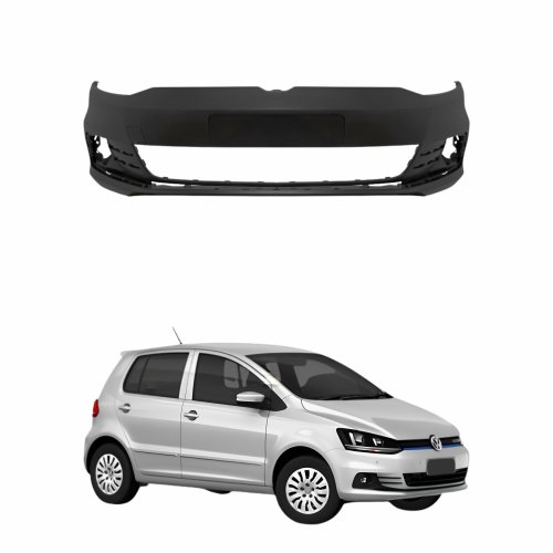 Parachoque Dianteiro Vw Fox 2015 2016 2017 2018 2019 Com Furo