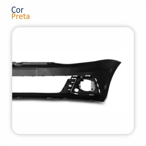 Para-Choque Dianteiro Volkswagen Gol G7 2016 2017 2018 Com Furo