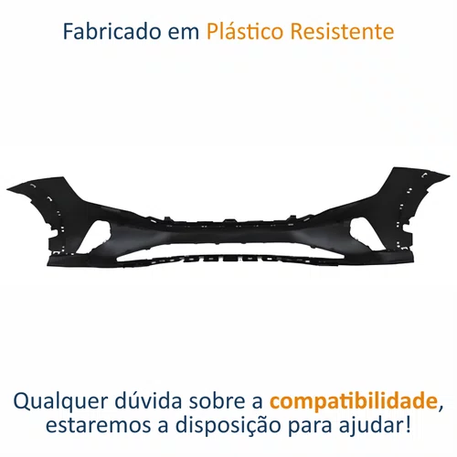 Parachoque Dianteiro Vw Nivus 2019 Até 2024