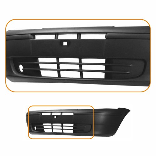 Para-Choque Fiat Palio Fire 2001 2002 2003 2004 2005 2006 2007 Palio Weekend 2001 2002 2003 2004 Siena 2001 2002 2003 2004 2005 Dianteiro Preto Texturizado