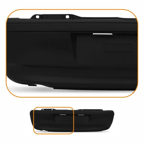 Parachoque Fiat Palio Fire G2 2001 2002 2003 2004 2005 2006 2007 Traseiro Preto Liso