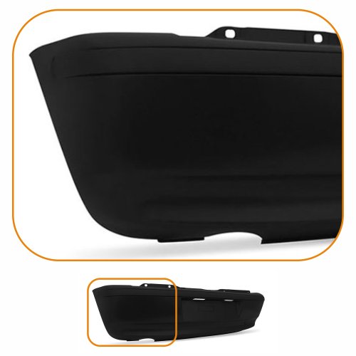 Parachoque Fiat Palio Fire G2 2001 2002 2003 2004 2005 2006 2007 Traseiro Preto Texturizada