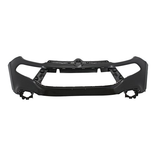 Parachoque Fiat Toro 2016 2017 2018 2019 2020 2021 2022 Dianteiro Superior Preto Liso com Furo para Milha