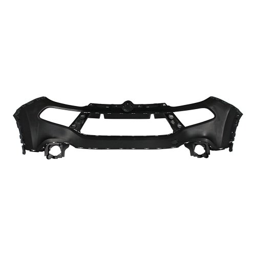 Parachoque Fiat Toro 2016 2017 2018 2019 2020 2021 2022 Dianteiro Superior Preto Liso com Furo para Milha