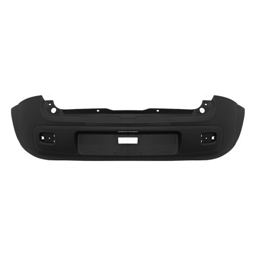 Parachoque Fiat Uno Vivace 2011 2012 2013 2014 Traseiro Preto Liso