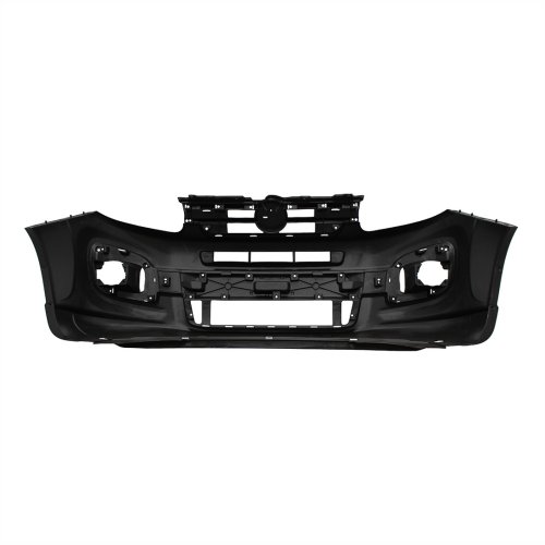 Parachoque Fiat Uno Vivace Sporting 2017 2018 2019 2020 Dianteiro Preto Liso com Furo para Milha