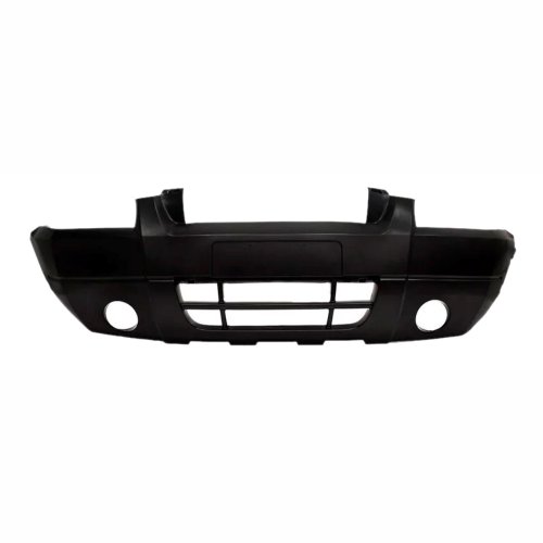 Parachoque Ford Ecosport 2003 2004 2005 2006 2007 Dianteiro Preto Liso Com Furo para Milha