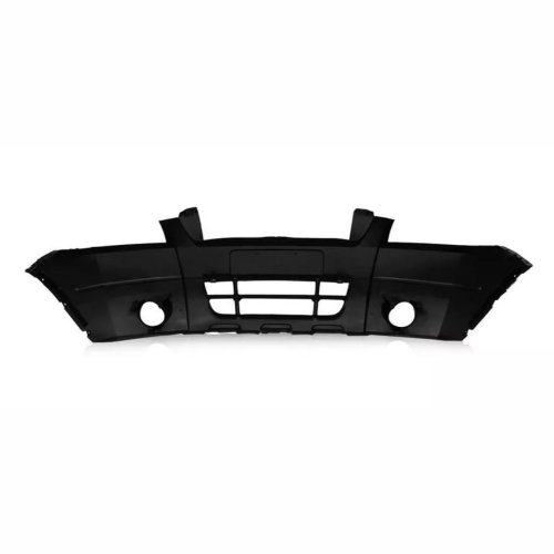 Parachoque Ford Ecosport 2003 2004 2005 2006 2007 Dianteiro Preto Liso Com Furo para Milha