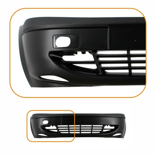 Parachoque Ford Fiesta 2000 2001 2002 2003 2004 2005 Courier 2000 Até 2013 Dianteiro Preto Texturizado