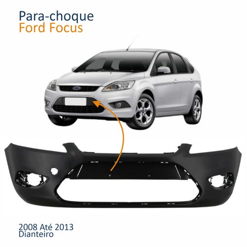 Para-choque Dianteiro Ford Focus 2008 Até 2013 Com Furo