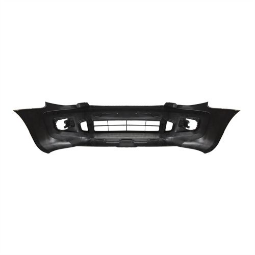 Parachoque Ford Ranger 2012 2013 2014 2015 2016 Dianteiro Preto Liso com Furo para Milha