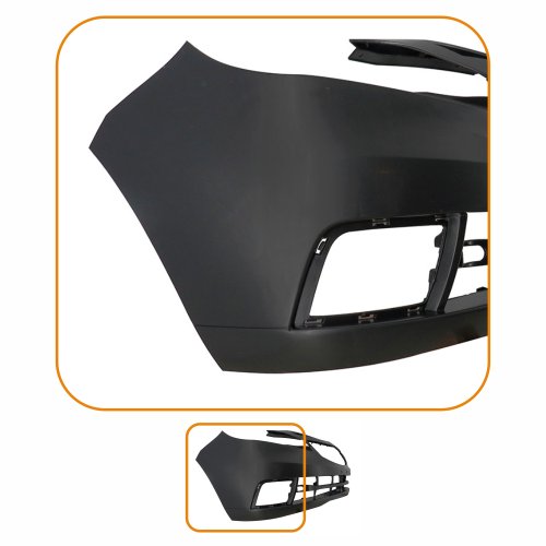 Parachoque Gm Agile 2009 2010 2011 2012 2013 Dianteiro Preto Liso com furo para Milha
