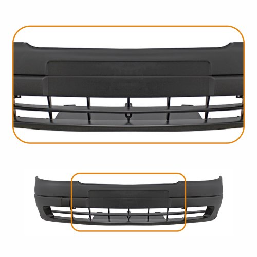 Parachoque Gm Astra 1999 2000 2001 2002 Dianteiro Preto Liso sem Furo para Milha