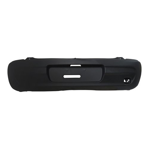 Parachoque Gm Celta 2000 2001 2002 2003 2004 2005 2006 Traseiro Preto Liso