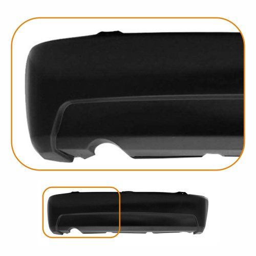 Parachoque Gm Celta 2007 2008 2009 2010 2011 2012 2013 2014 2015 Traseiro Preto Liso