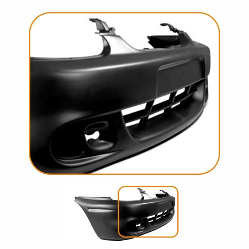 Parachoque Gm Corsa 2000 2001 2002 Dianteiro Preto Texturizado