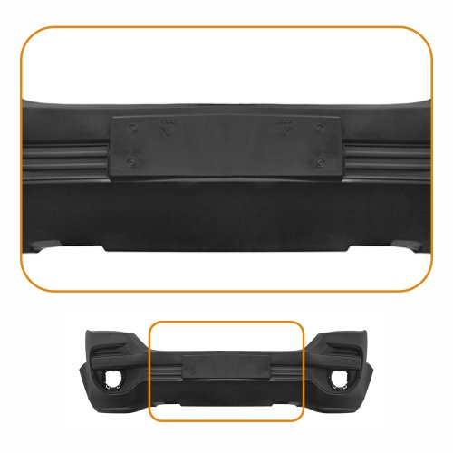 Para-Choque Chevrolet S-10 Blazer 2001 2002 2003 2004 2005 2006 2007 2008 Dianteiro Preto Liso