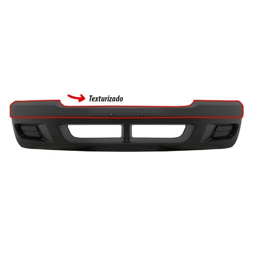 Parachoque Gm S-10 Blazer 2001 2002 2003 2004 2005 2006 2007 2008 Dianteiro Preto Liso