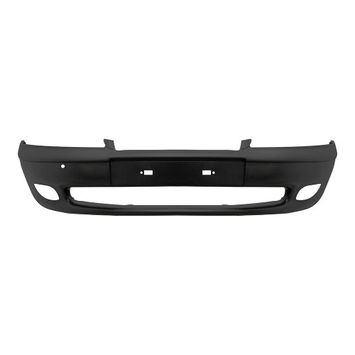 Parachoque Gm Vectra 1997 1998 1999 Dianteiro Preto Liso com Furo para Milha