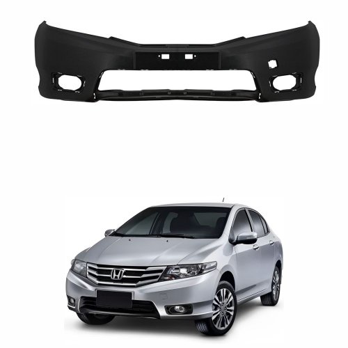Parachoque Dianteiro Honda City 2012 2013 2014 Com Furo