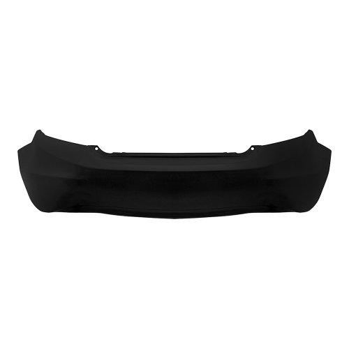 Parachoque Honda Civic 2012 2013 2014 2015 2016 Traseiro Preto Liso