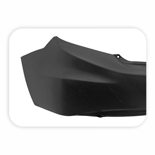 Parachoque Honda Civic 2012 2013 2014 2015 2016 Traseiro Preto Liso