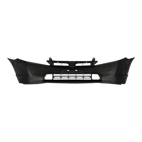 Parachoque Honda New Civic 2006 2007 2008 Dianteiro Preto Liso com Furo para Milha