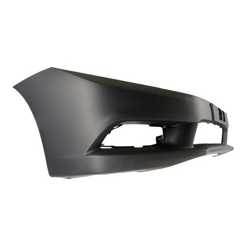 Parachoque Honda New Civic 2012 2013 2014 2015 2016 Dianteiro  Preto Liso Com Ressalto para Placa Com Furo pra Milha
