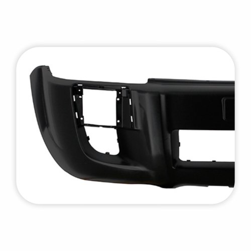 Parachoque Hyundai Tucson 2005 2006 2007 2008 2009 2010 2011 2012 2013 2014 2015 2016 Dianteiro Preto Liso com Furo para Milha