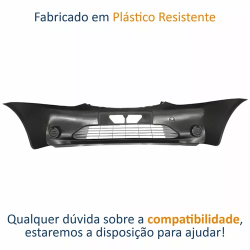 Parachoque Inferior Dianteiro Toyota Etios 2012 Até 2016 Com Grade