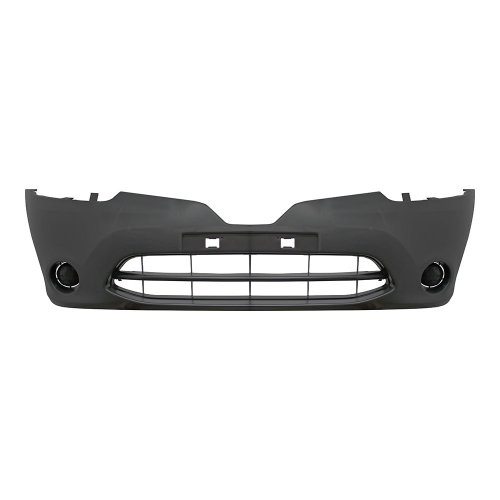 Parachoque Renault Clio 2013 2014 2015 2016 Dianteiro Preto Liso sem Furo para Milha
