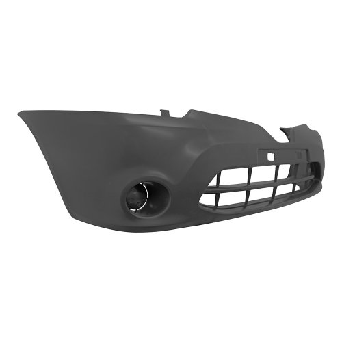 Parachoque Renault Clio 2013 2014 2015 2016 Dianteiro Preto Liso sem Furo para Milha