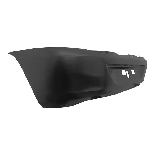 Parachoque Renault Clio Hatch 2006 2007 2008 2009 2010 2011 2012 2013 2014 2015 2016 Traseiro Preto Liso