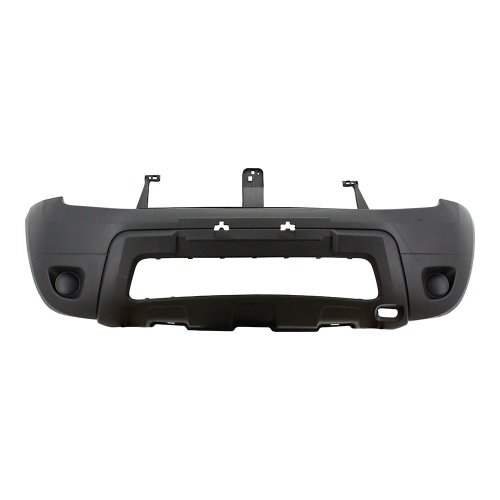 Parachoque Renault Duster 2011 2012 2013 2014 2015 Dianteiro Preto Liso e Inferior Texturizado sem Furo para Milha