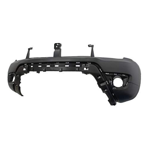 Parachoque Renault Duster Oroch 2016 2017 2018 2019 2020 2021 Dianteiro Preto Liso com Furo para Milha