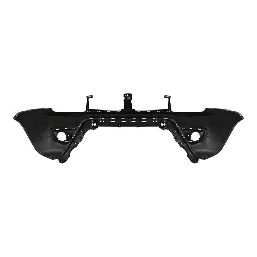 Parachoque Renault Duster Oroch 2016 2017 2018 2019 2020 2021 Dianteiro Preto Liso com Furo para Milha