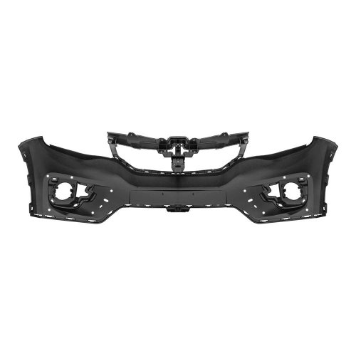 Parachoque Renault Kwid Outsider 2017 2018 2019 2020 Dianteiro Preto Liso com Furo para Milha