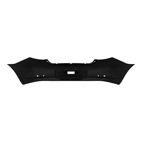 Parachoque Renault Logan 2014 2015 2016 2017 2018 2019 2020 Traseiro Preto Liso